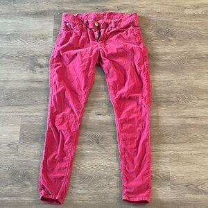 Hudson Women's Corduroy Pants 27 Made in USA